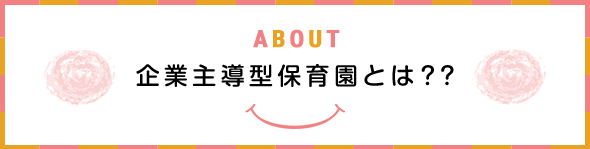 企業主導型保育園とは??